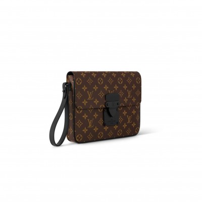 LOUIS VUITTON S LOCK 4A HANDBAG M80560 (27*21*3.5cm)